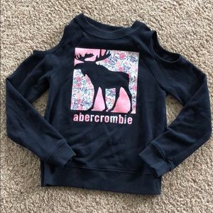 Abercrombie Cold Shoulder Sweatshirt